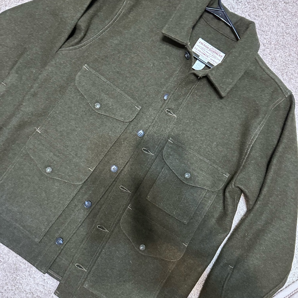 Filson garment Green Jacket %100